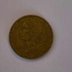Moneda 10 CENTIMES - 10 CENTIMI - 1968 - Franta - KM 929 (101)