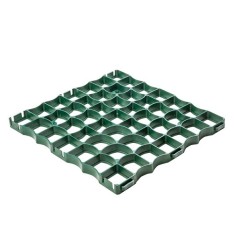 Grila parcare 50x50x3 cm, pavela ecologica P3, 180 tone/mp, grosime 3 mm, verde