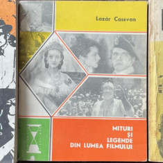 Lot de 3 carti din lumea filmului de Lazar Cassvan