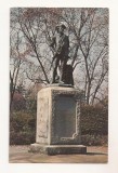 FA103 -Carte Postala- SUA - Old North Bridge, Concord, Massachusetts - Daniel Chester French's statue, necirculata