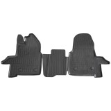 Set de 2 covorase cauciuc 3D stil tavita premium pentru Ford Transit 7 din 2021