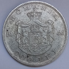 (A702) MONEDA DIN ARGINT ROMANIA - 500 LEI 1944. REGELE MHAI I