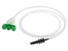 Adaptor seringă 3ml verde fără silicon QuantX