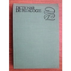 Dictionar de pedagogie (1979, editie cartonata)