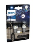 Set 2 becuri led auto Alb R10W/R5W Philips Ultinon Pro3100 SL semnalizare