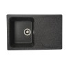 Chiuveta din compozit de granit pentru bucatarie ELEFANT PREMIUM 7850 VERONA Grafit 775 x 495 mm Innovative ReliableTools