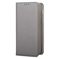 Husa pentru Samsung Galaxy A5 (2017) A520, OEM, Smart Magnet, Gri foto
