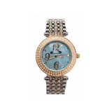 Cumpara ieftin Ceas Dama Matteo Ferari Gold&amp;Silver/Blue Elegant V Ochelari Cadou