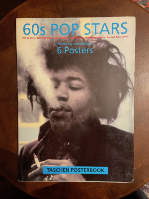 60s POP STARS - 6 Posters (44x31cm. - Taschen Posterbook) foto