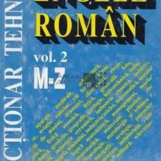 Cornel Cincu - Dicționar tehnic englez-român ( vol. II - M-Z)