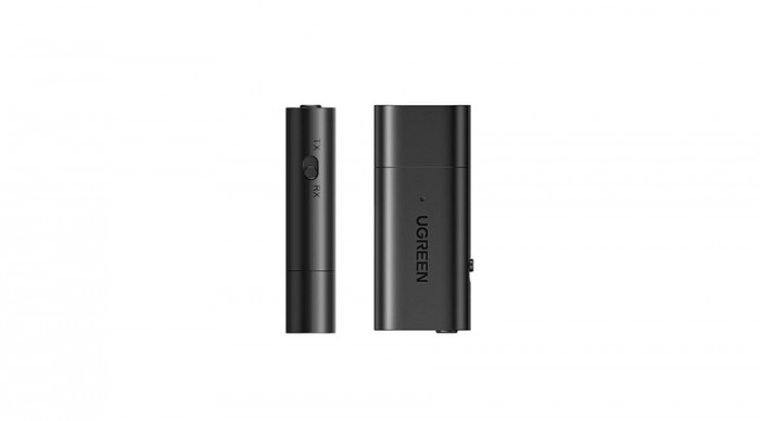 UGREEN CM523 Adaptor audio, adaptor USB-A la jack de 3,5 mm, Bluetooth 5.1 (negru)