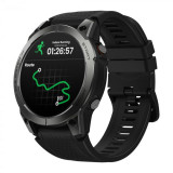 Cumpara ieftin Smartwatch Zeblaze Stratos 3 Pro Negru, 1.43 AMOLED, GPS, HR, SpO2, Apel bluetooth, Notificari, 400mAh, App. dedicata: Zeblaze Fit, Bratara silicon ne