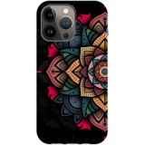 Husa compatibila cu Apple iPhone 14 Plus model Mandala Art, Silicon, TPU, Viceversa