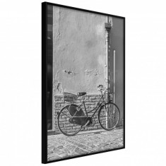 Poster - Bicycle with Black Tires, cu Ramă neagră, 40x60 cm