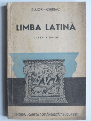 Limba latina - Bujor-Chiriac (manual clasa V) foto