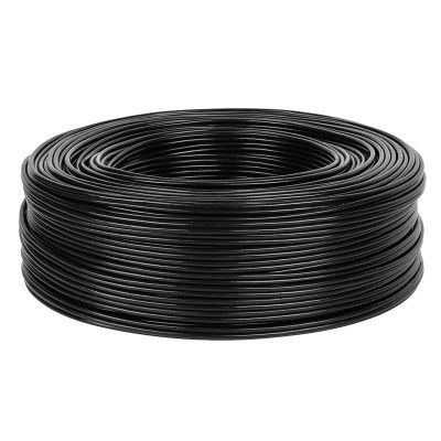 Cablu Coaxial Cupru H155 WLAN Culoare Negru Rola 100 m 50 ohm foto