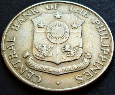 Moneda exotica 25 CENTAVOS - FILIPINE, anul 1962 * cod 5153 foto