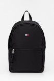 Tommy Jeans rucsac culoarea negru, mare, uni, AM0AM13404