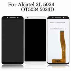Display cu touchscreen si rama Alcatel 3L 5034D Original Negru foto