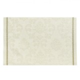Suport pentru Farfurii, Model Baroc, Culoare Bej, Dimensiuni 45x30cm, Compoziție PVC și Poliester, Oem