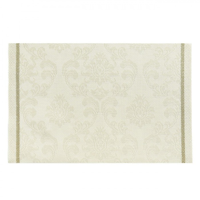 Suport pentru Farfurii, Model Baroc, Culoare Bej, Dimensiuni 45x30cm, Compoziție PVC și Poliester