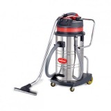 Aspirator umed-uscat CB80-2J SWISSVAC, 2 motoare, putere 2000W, tensiune 230V, cuva inox basculabila 80 litri