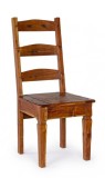 Cumpara ieftin Scaun din lemn maro Chateaux 45 cm x 45 cm x 105 h x 46 h1