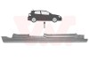 Placa Prag Dreapta VW Golf VI VAN WEZEL 5863104