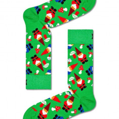 Happy Socks sosete Christmas Gnome Sock culoarea verde