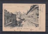 BUCURESTI STRADA STAVROPOLEUS MAGAZINE CLASICA CIRCULATA 1904 UPU, Printata