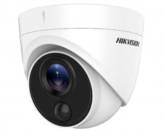 Camera dome Turbo HD Hikvision DS-2CE71D8T-PIRL 2MP, 2.8mm, IR 20m, IP67, WDR 120dB, senzor PIR integrat foto