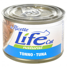 Conserva cu hrana umeda pentru pisici Life Cat, Ton, 150 g