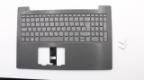 Carcasa superioara cu tastatura palmrest Laptop, Lenovo, IdeaPad V330-15IKB Type 81AX, 5CB0R28201, 460.00B09.004, Iron Grey, layout UK