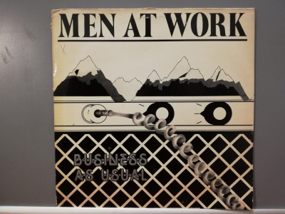 Men at Work &amp;ndash; Business as Usual (1981/CBS/Holland) - Vinil/Vinyl/ca Nou (NM+) foto