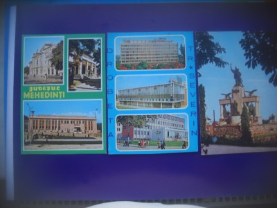 HOPCT LOT 4102-IP- 3 CARTI POSTALE-DROBETA TURNU SEVERIN-JUD MEHEDINTI-CIRCULATE foto