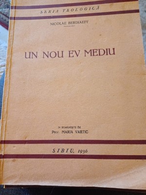 Nicolae Berdiaff - Un nou Ev mediu foto