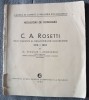 Nicolae Angelescu - C.A. Rosetti, Staroste București, 1932, Istorie, Fotografii - Carte Rară