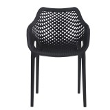 Cumpara ieftin Scaun plastic negru 55x52x81 cm