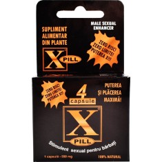 X-Pill Stimulent sexual pentru barbati 4 capsule