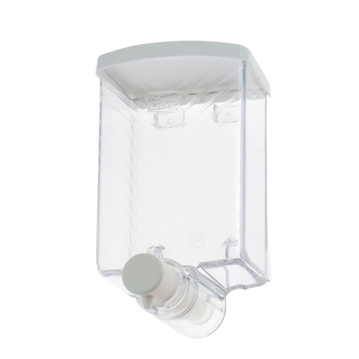 Dozator sapun lichid, Lider 301, montaj suspendat, transparent, 650 ml