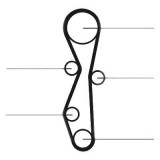 Kit distributie Contitech CT1140K1 Ford S-Max Mondeo 4 Limuzina Mondeo 4 Turnier Mondeo 4 Kuga 1 Grand C-Max 3008 508 Galaxy 508 Sw Rcz Jumpy Expert