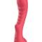 Vibrator Punctul G Amour Aimee, 10 Moduri Vibratii, Silicon, USB, Rosu, 22 cm