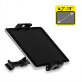 Suport Tableta Auto Tetiera Heyner 4.7-13 inch, Universal, Prindere Sigura, Negru