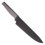 Cuțit Bucătar șef, Model Negru Marble, Lamă 20 cm, M&acirc;ner Ergonimic PP+TPR, Oțel 3C13