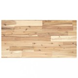 Cumpara ieftin Blat de baie netratat, 100x40x2 cm, lemn masiv de acacia