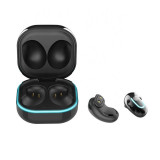 Cumpara ieftin Casti Smart Techstar&reg; S6SE Mini, Display Inteligent, Wireless, Bluetooth V5.1, Touch, 200mAh, pentru iPhone Xiaomi Huawei, Samsung, Negru
