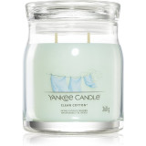 Yankee Candle Clean Cotton lum&acirc;nare parfumată Signature 368 g