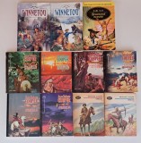 Lot 11 cartt Karl May și Fenimore Cooper &ndash; Winnetou, Ultimul Mohican, Preria