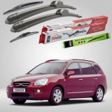 Cumpara ieftin Ștergătoare Kia Carens III UN/FG 2006-2013 | Set Față și Spate Flat &ndash; TeamCar&reg;