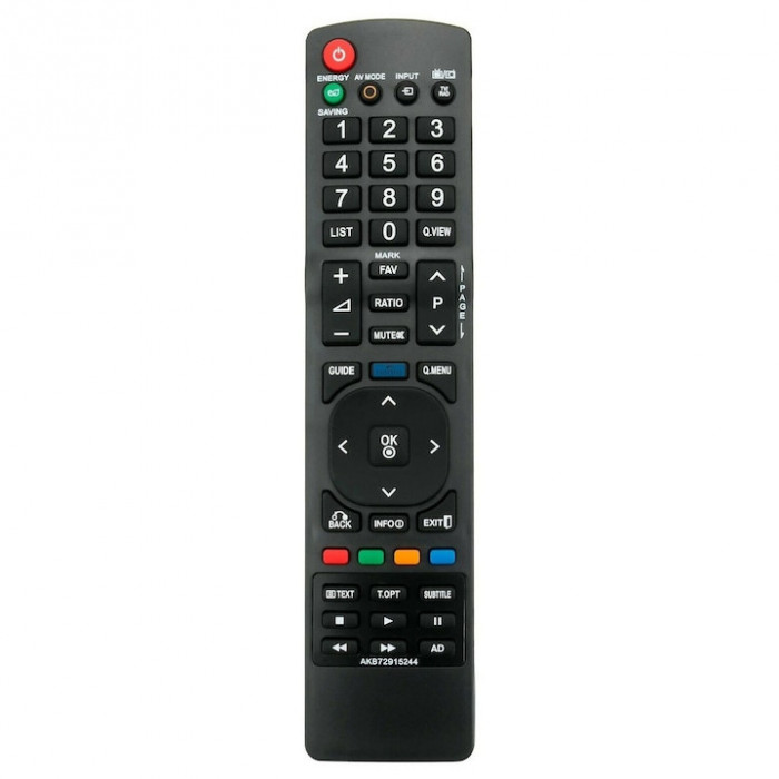 Telecomanda pentru LG AKB72915244, x-remote, Negru